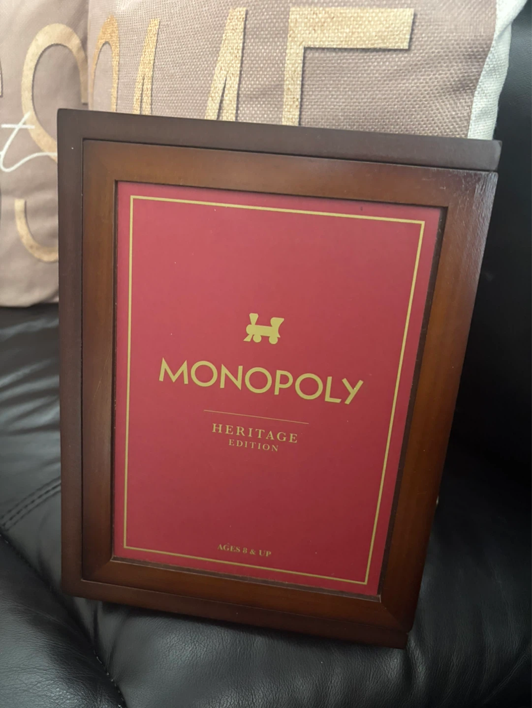 Monopoly Heritage Edition Wooden Box Game
