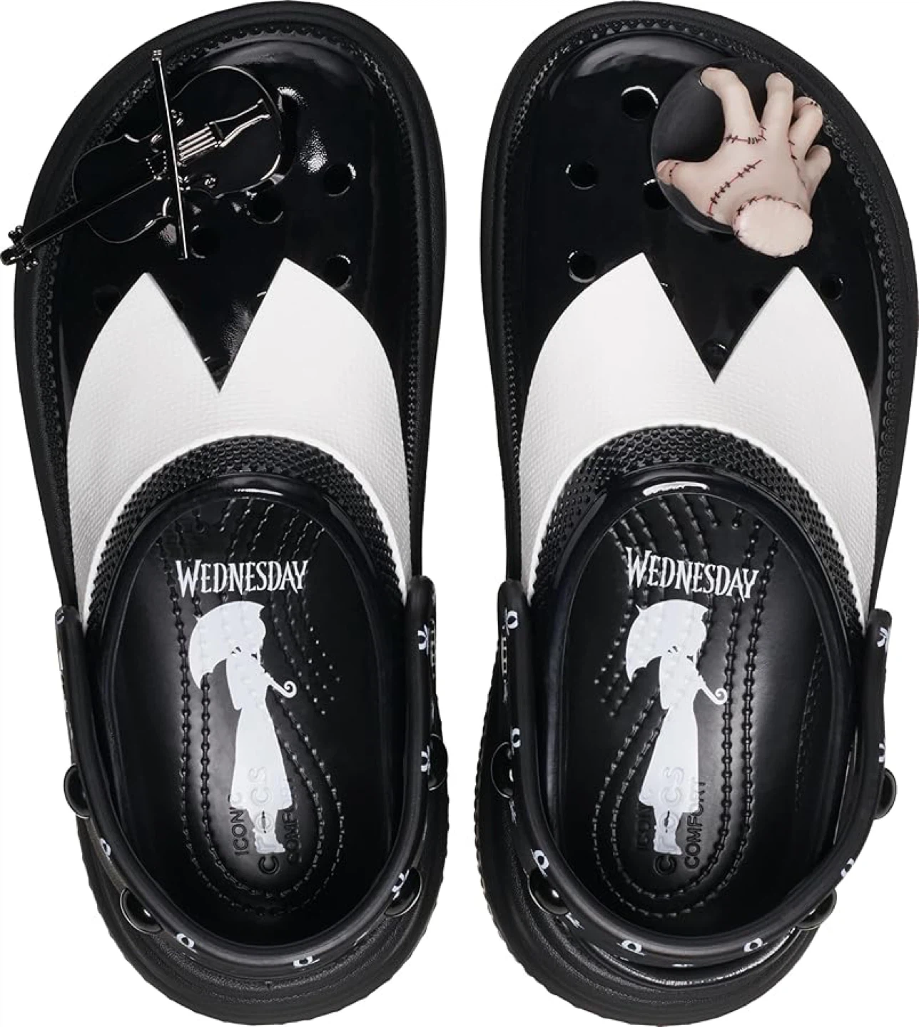Crocs x Wednesday Addams Clog Shoes