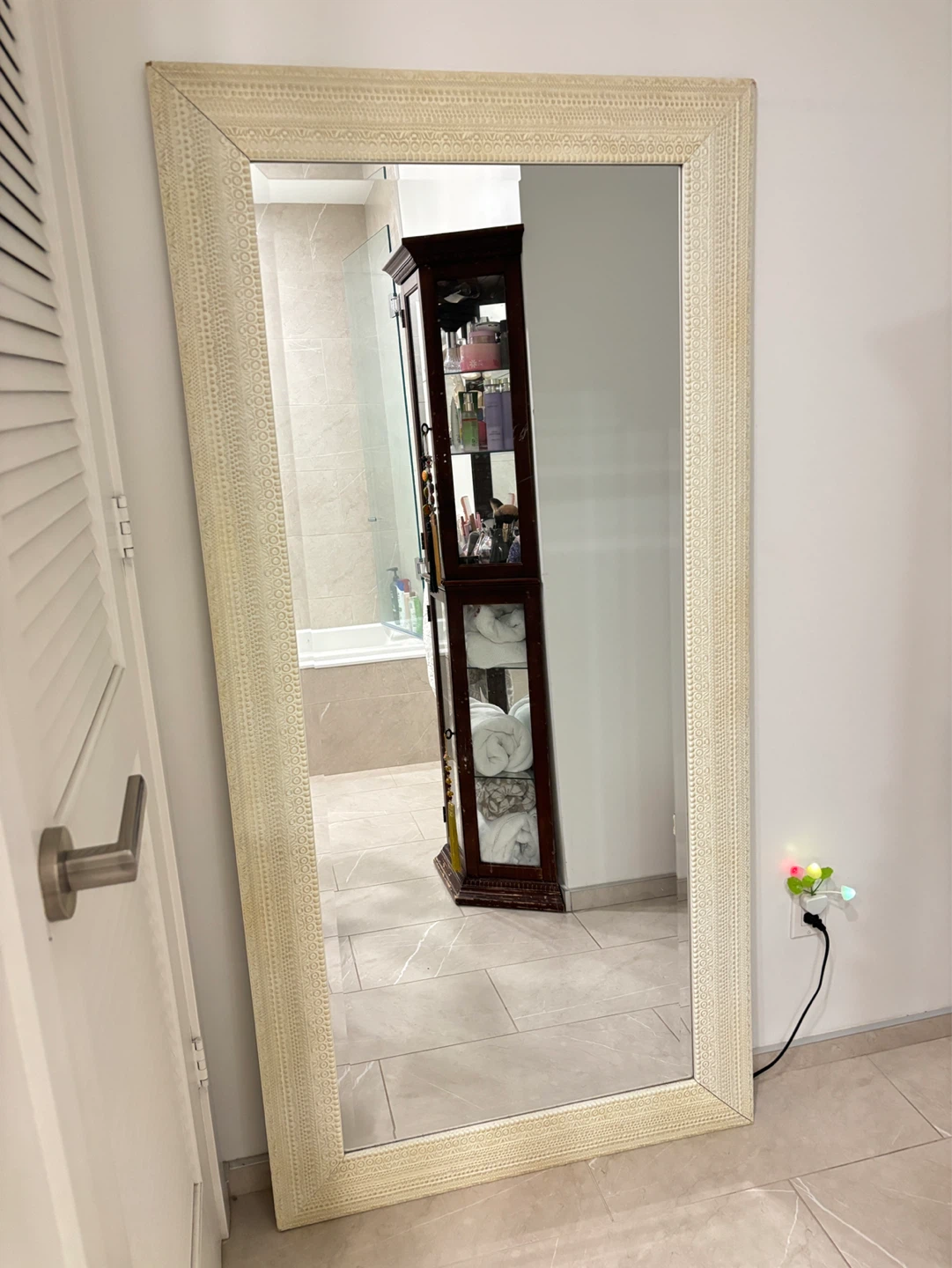 Ornate Framed Full Length Mirror