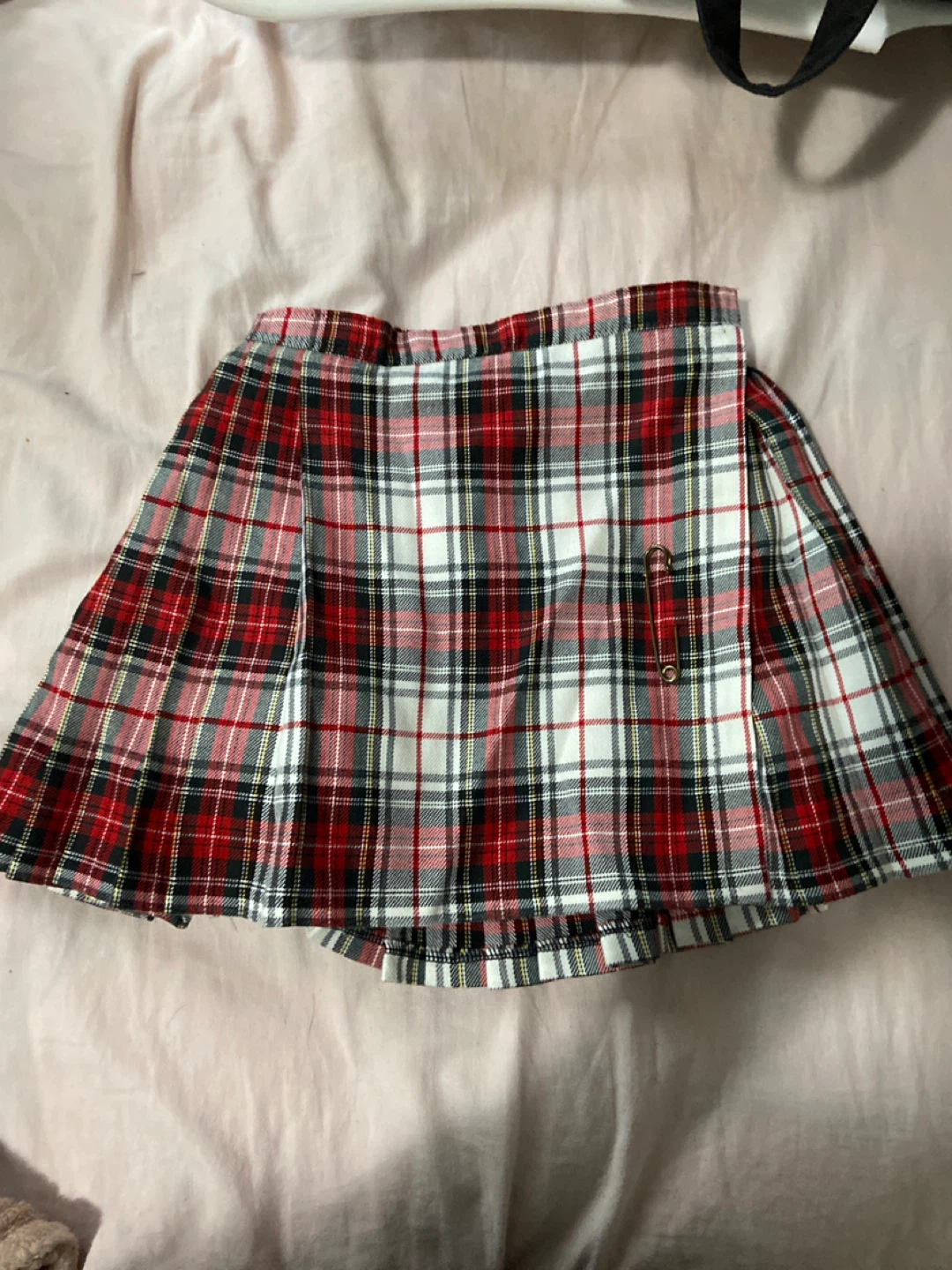 Plaid Mini Skirt