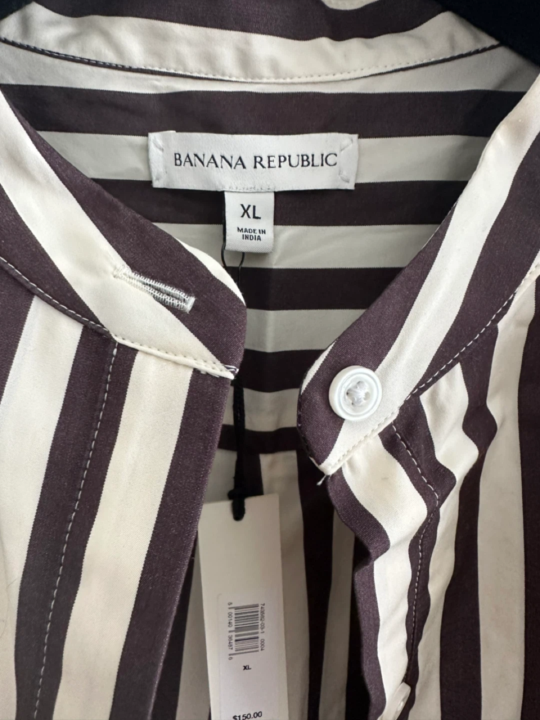 Banana  Republic Striped Maxi Dress
