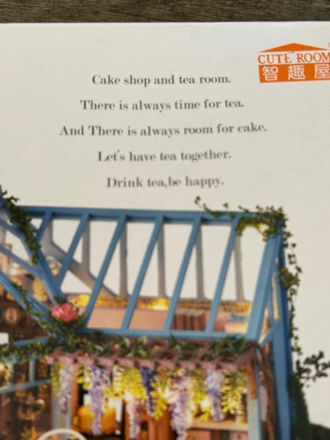 Cute Room Rose Garden Tea House DIY Miniature House Kit - photo 4