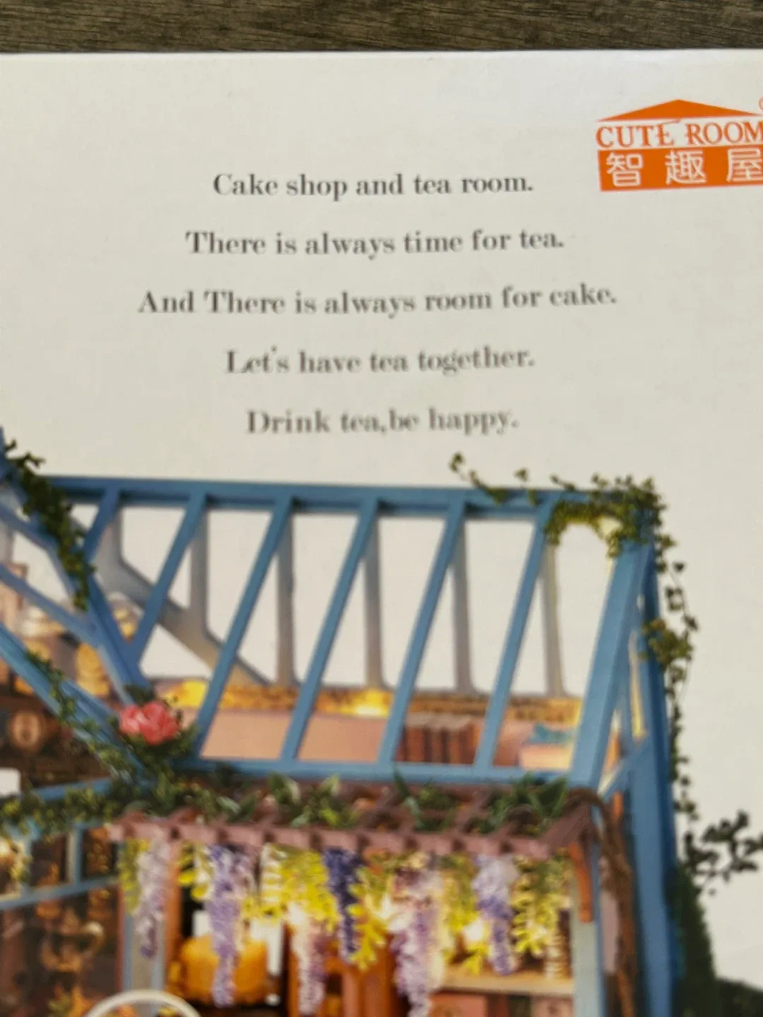 Cute Room Rose Garden Tea House DIY Miniature House Kit - photo 4