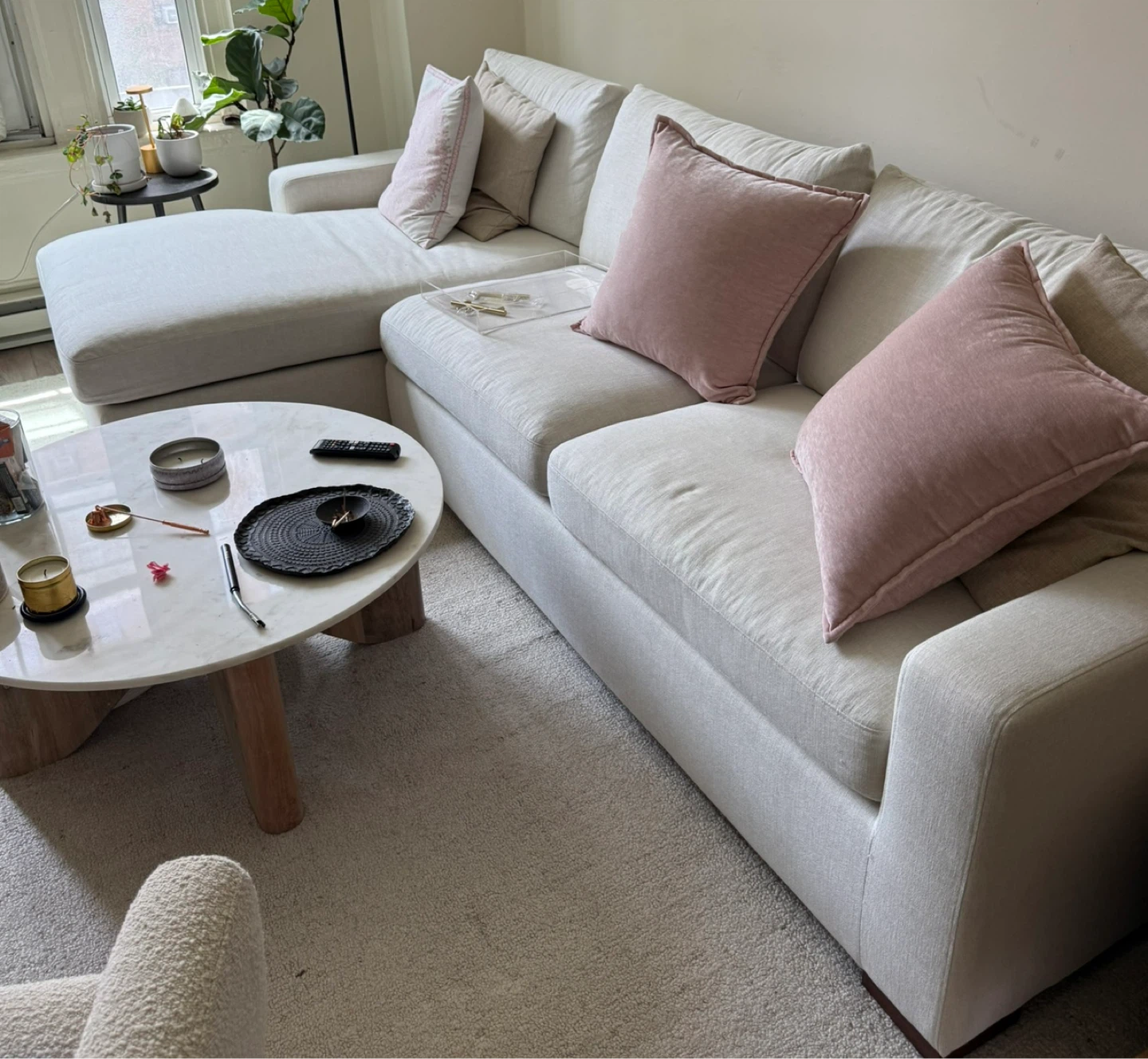 Havenly Sloan Left Chaise Sleeper Sofa - photo 2