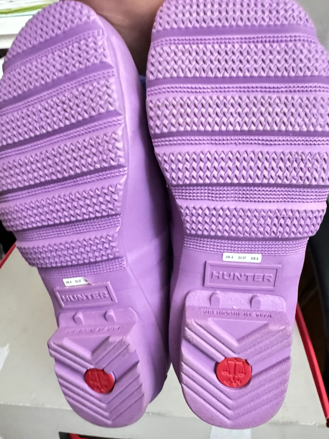 Hunter Original Tall Boots - Lavender - Size US 6 - photo 3