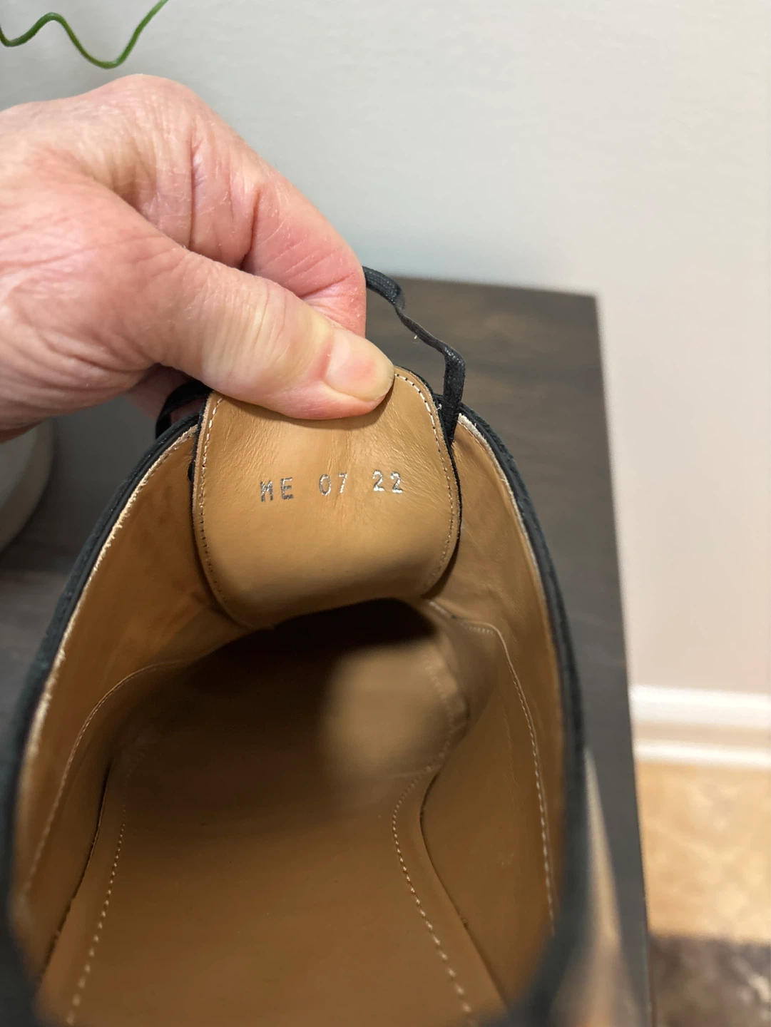 MENS Dior Black Leather Cap Toe Oxford Dress Shoes - photo 5
