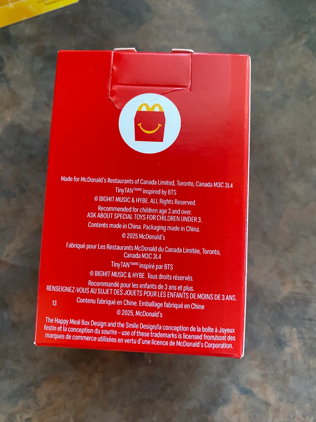 McDonald's TinyTAN V Figure with Card and Box - photo 5