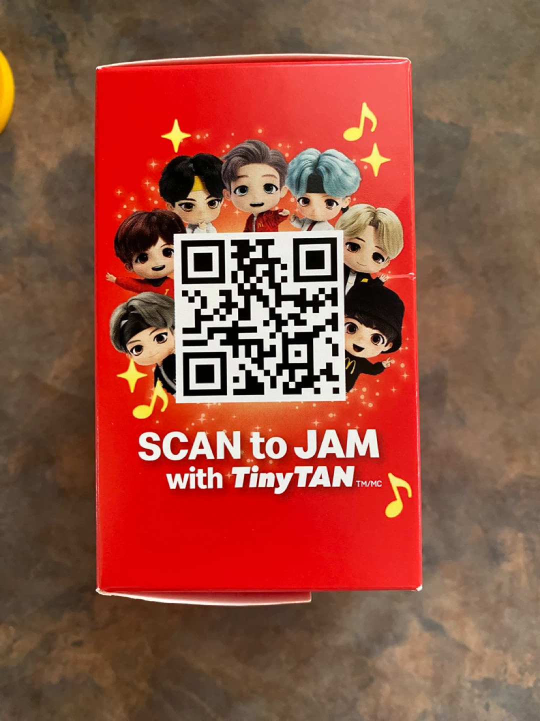 McDonald's TinyTAN V Figure with Card and Box - photo 4