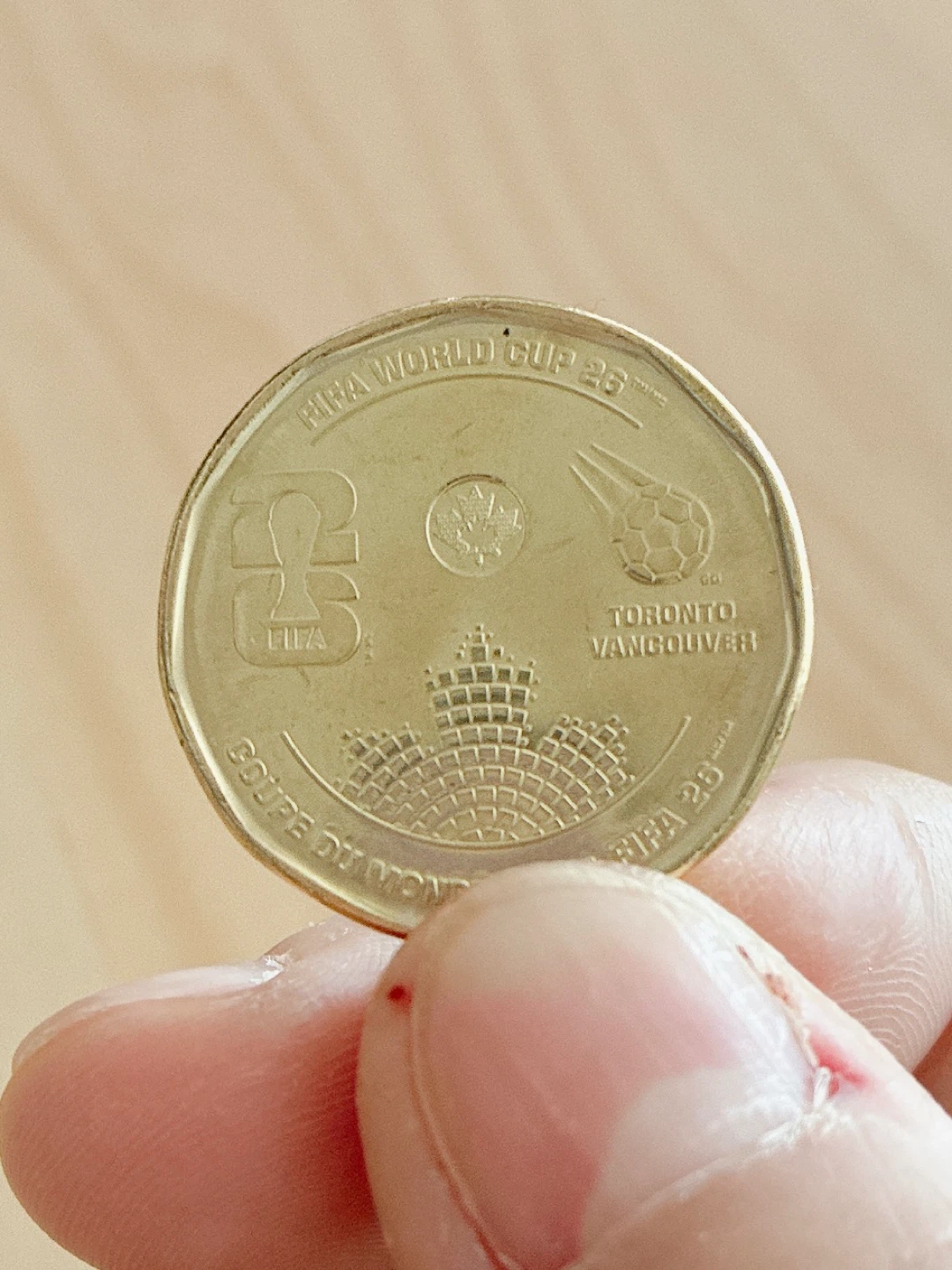 Canada FIFA World Cup 2026 Commemorative Dollar Coin - photo 3