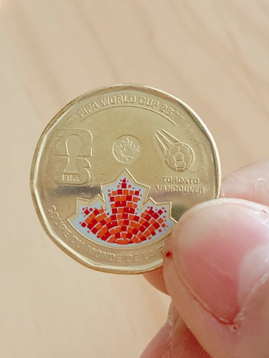 Canada FIFA World Cup 2026 Commemorative Dollar Coin - photo 2