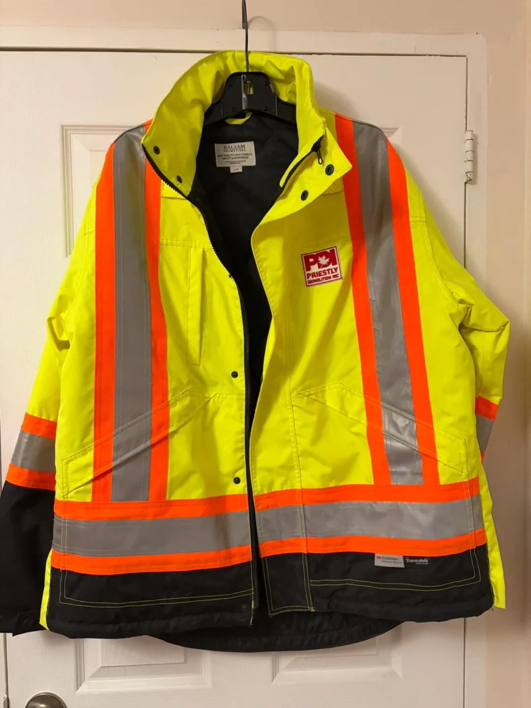 High Visibility Safety Jacket L/G
