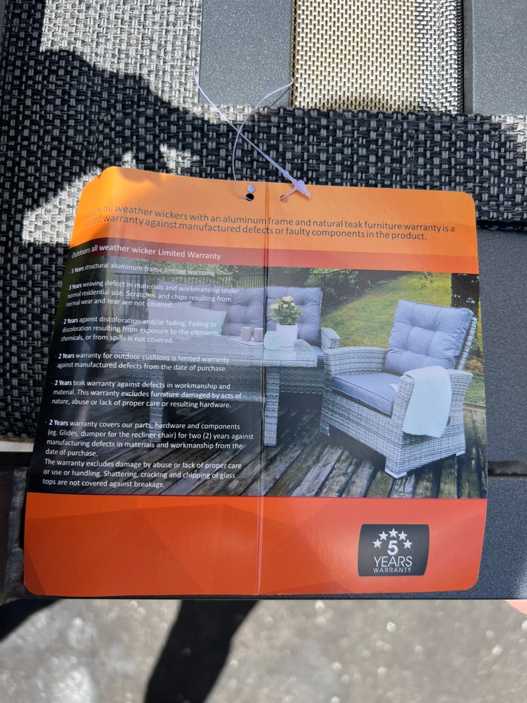Outdoor Chairs with Ottomans - Patio Furniture - photo 2