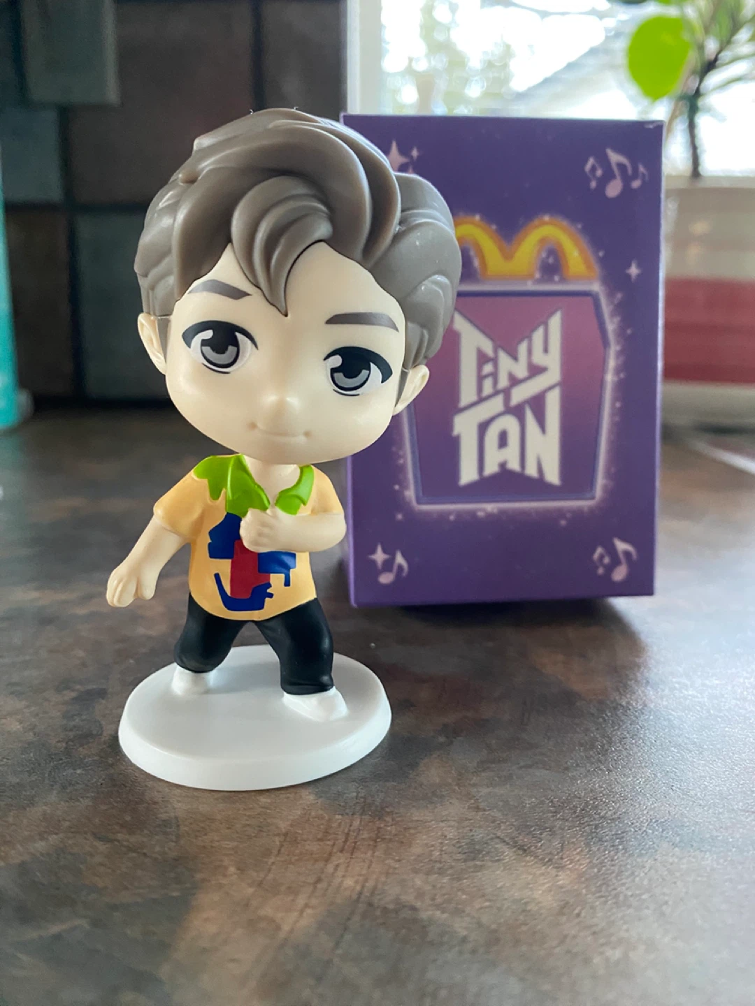 McDonald's BTS TinyTAN RM Figure with box