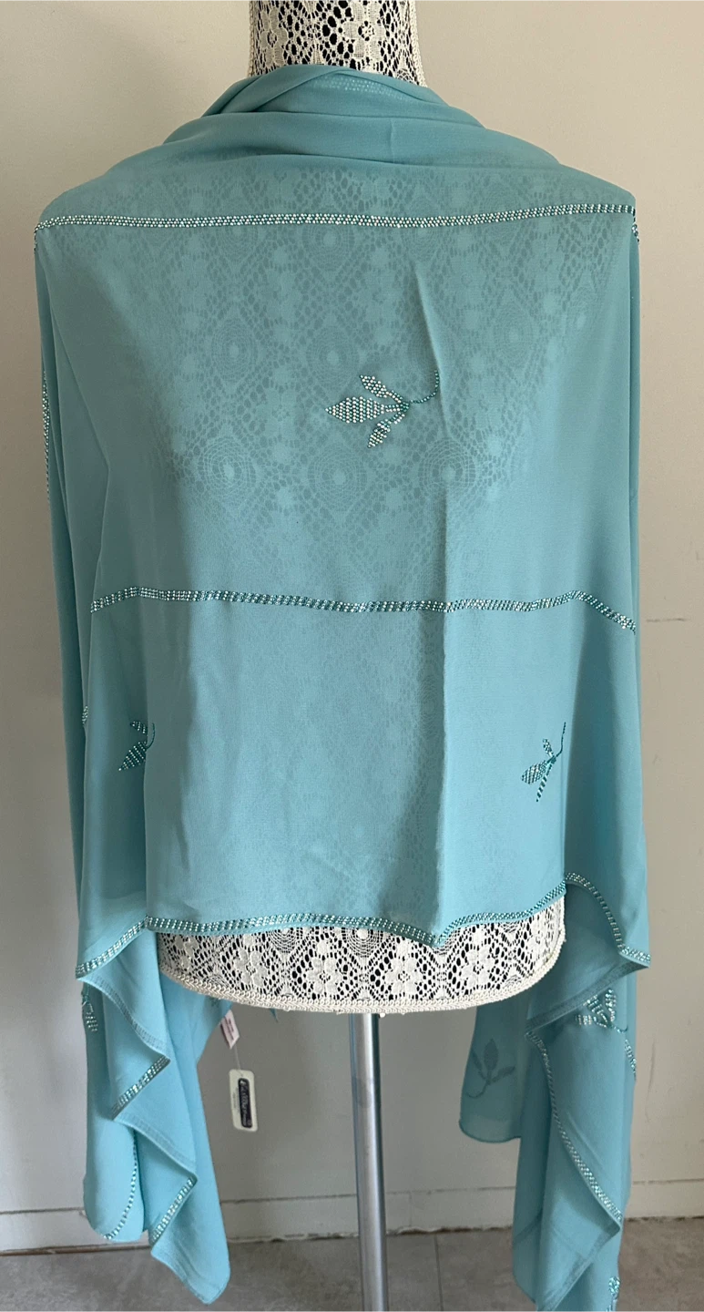 Embellished Shawl Scarf - NWT - $25