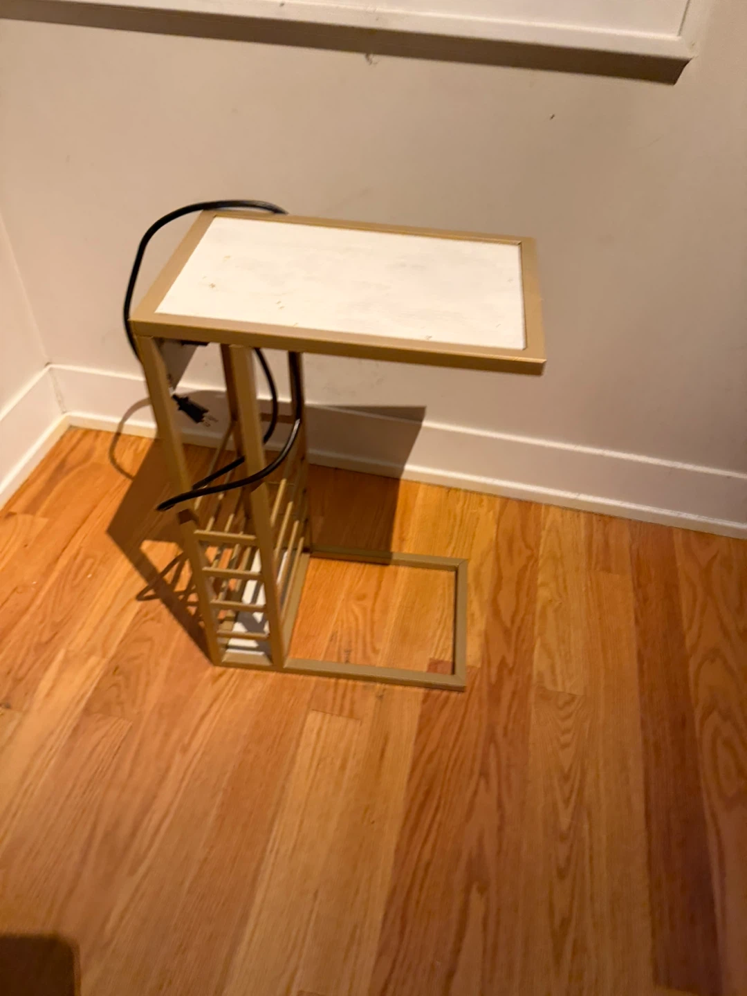 C-Table with Built-in Outlet and USB Ports - photo 2