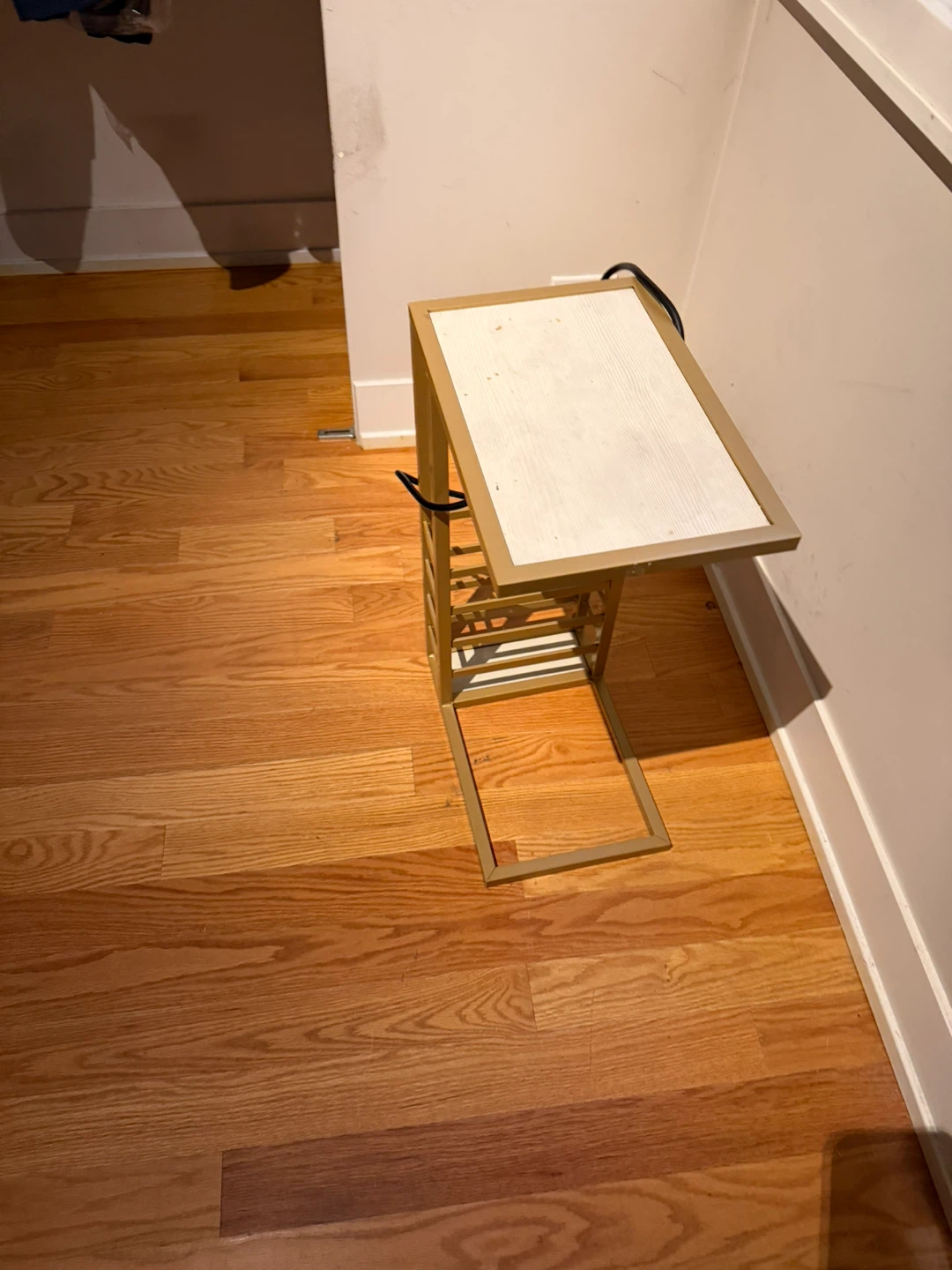 C-Table with Built-in Outlet and USB Ports
