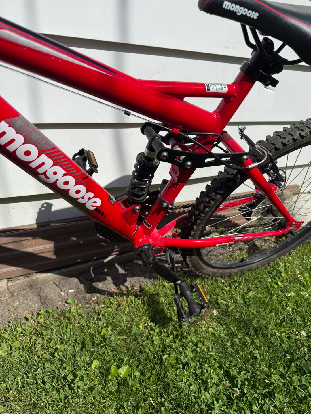 Red Mongoose Mountain Bike - photo 5