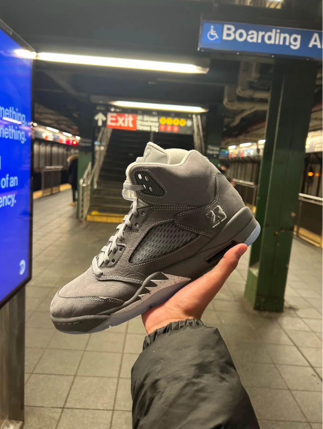 Jordan 5 Wolf Grey