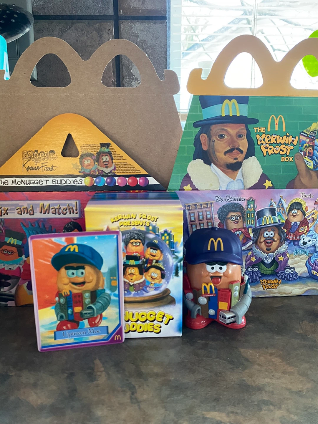 Kerwin Frost McDonald's McNugget Buddies Uptown Moe Toy