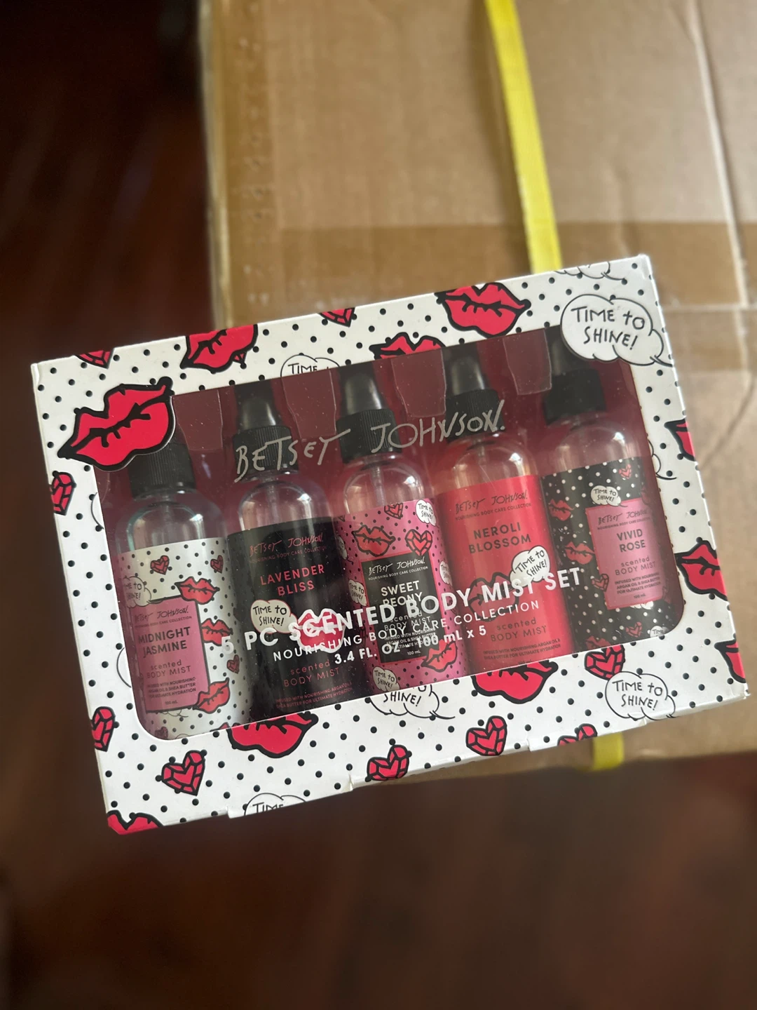 Betsey Johnson Scented Body Mist Set