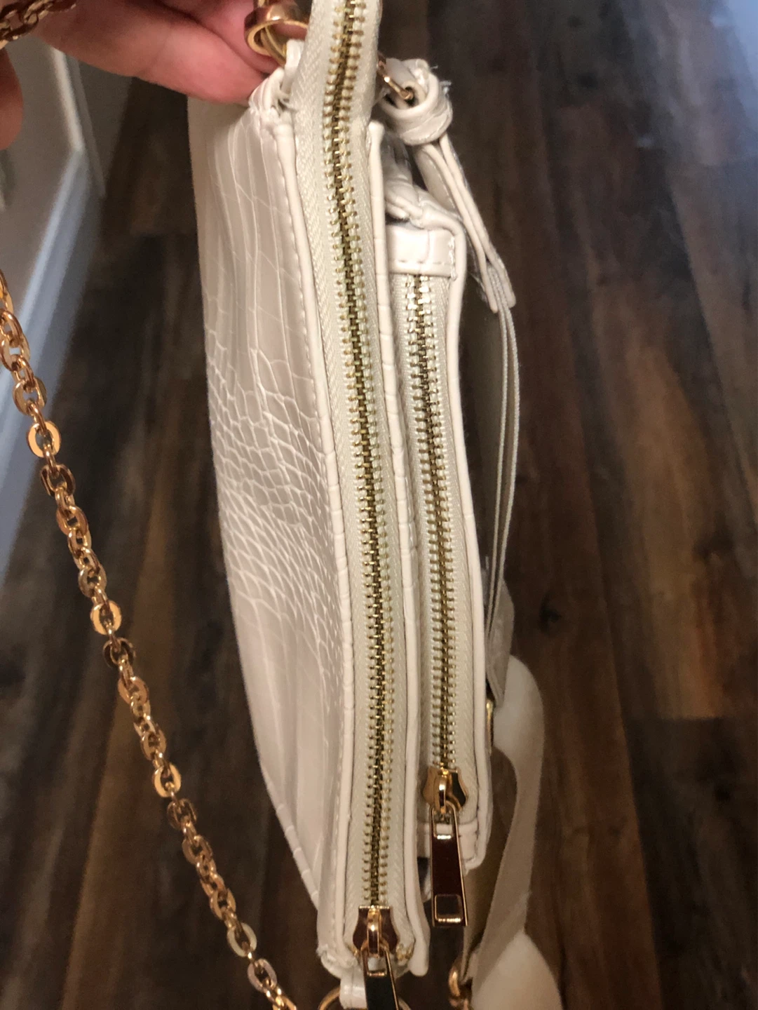 NEW, White leather leather bags/ purses - photo 3