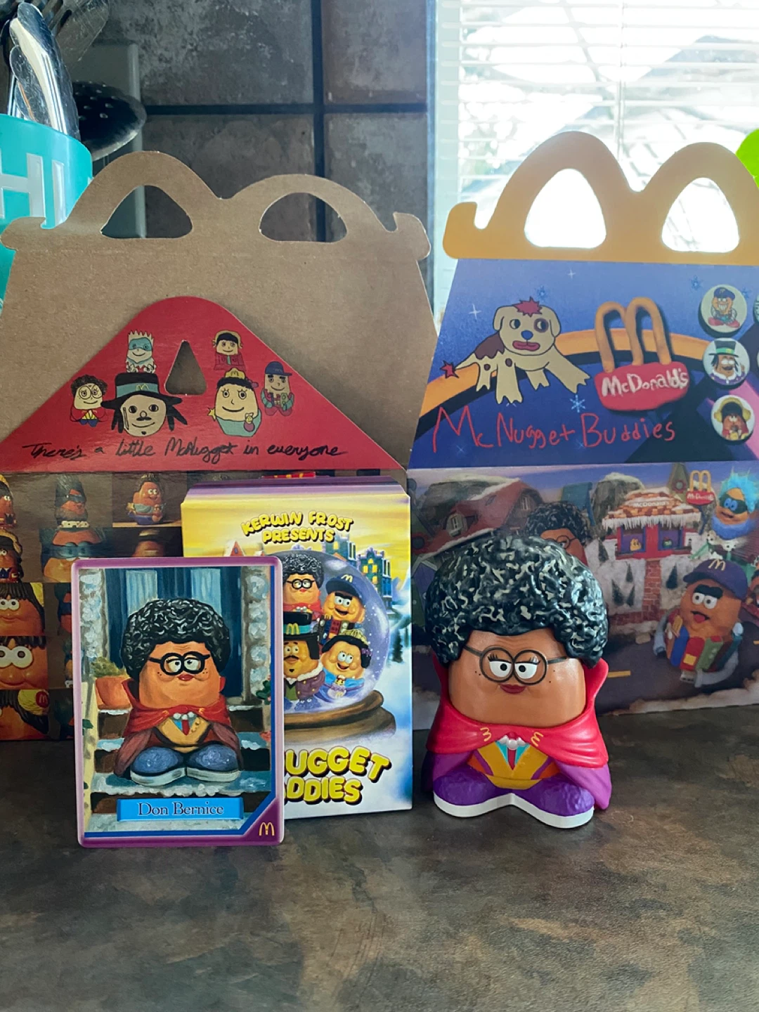 Kerwin Frost McDonald's McNugget Buddies Don Bernice Toy