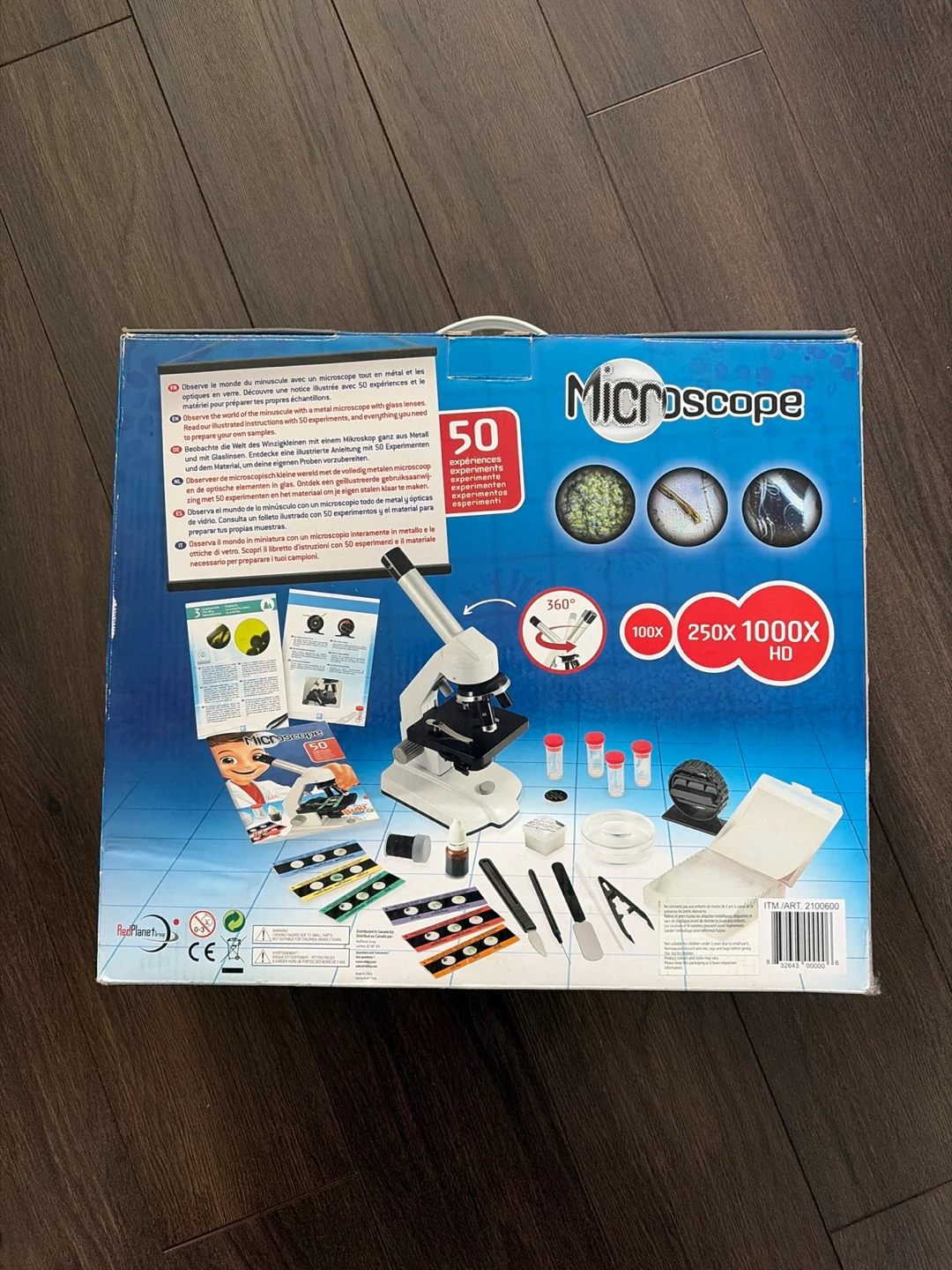 Buki 1000x Microscope Kit - photo 3
