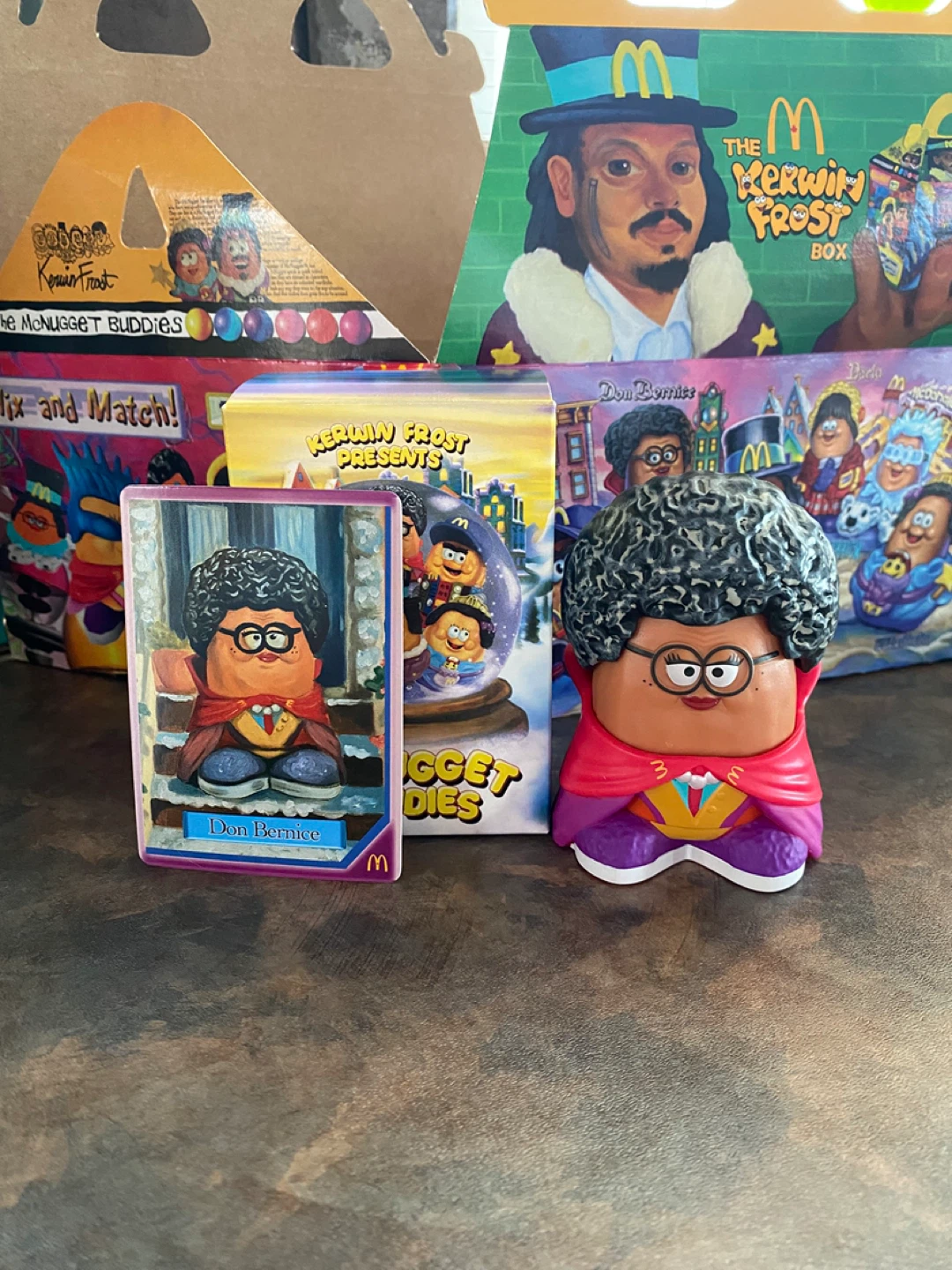 Kerwin Frost McDonald's McNugget Buddies Don Bernice Toy