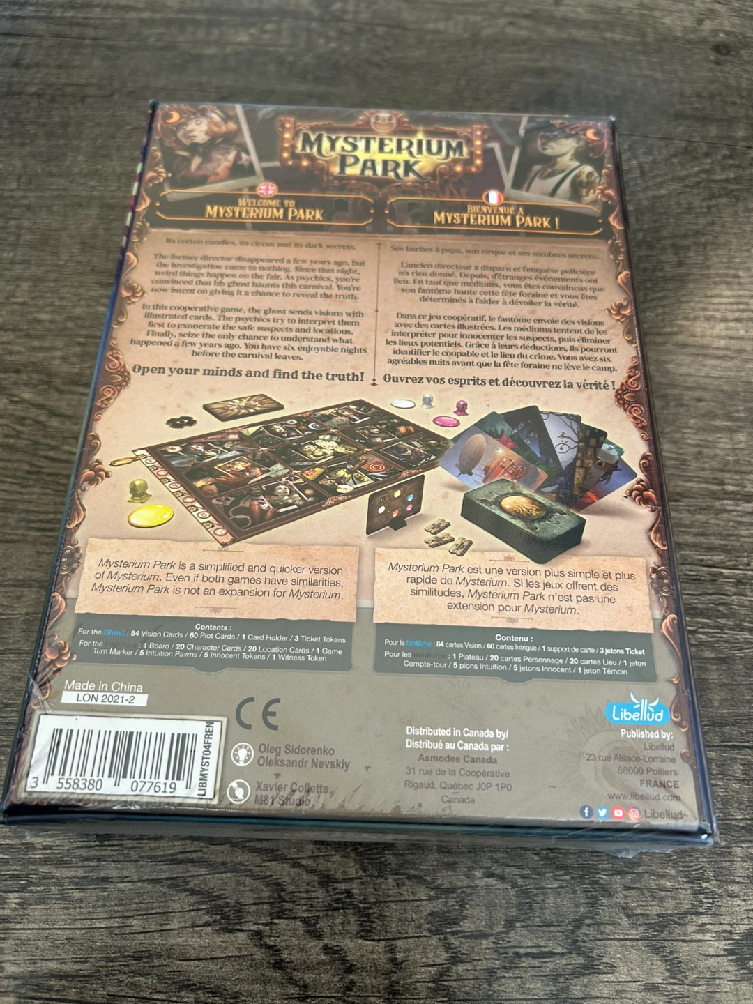 Mysterium Park Board Game - photo 3