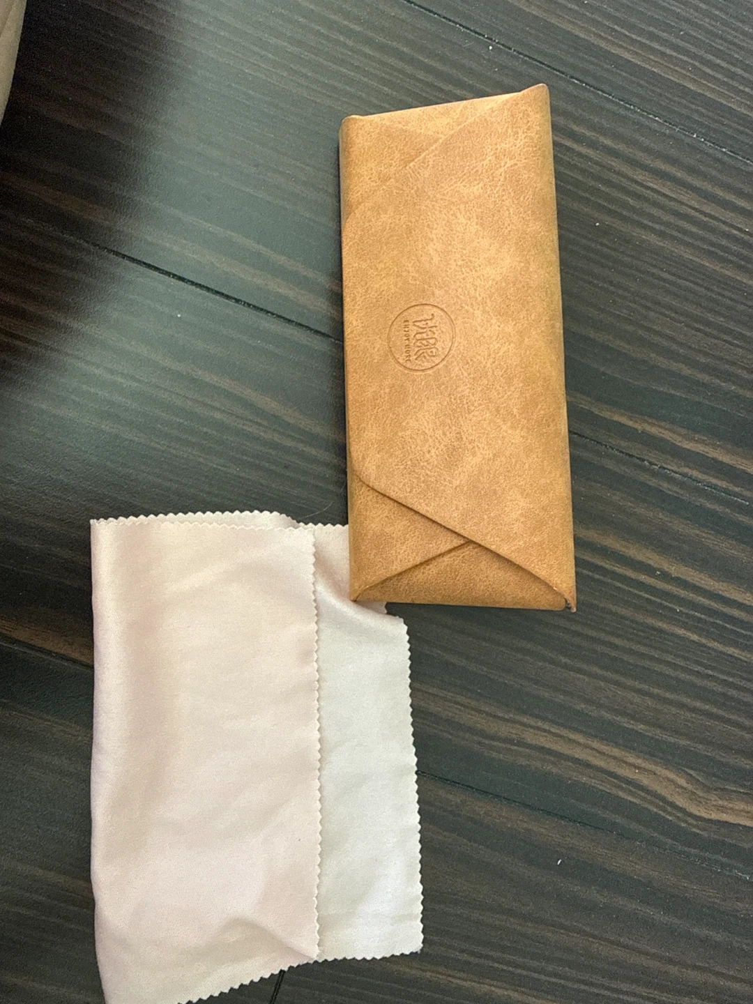 Glasses Case with Cleaning Cloth
