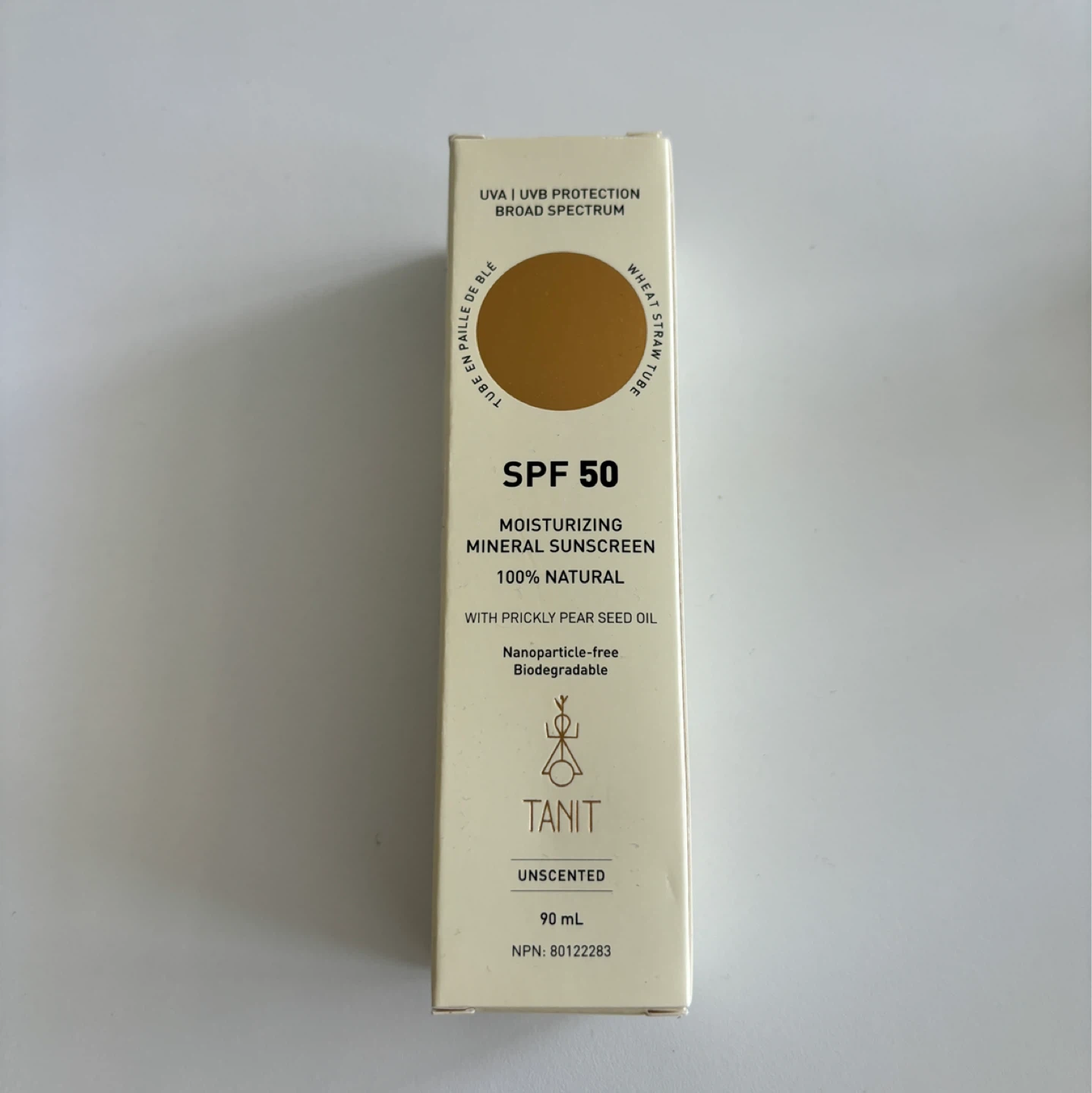 Tanit SPF 50 Moisturizing Mineral Sunscreen - 90ml