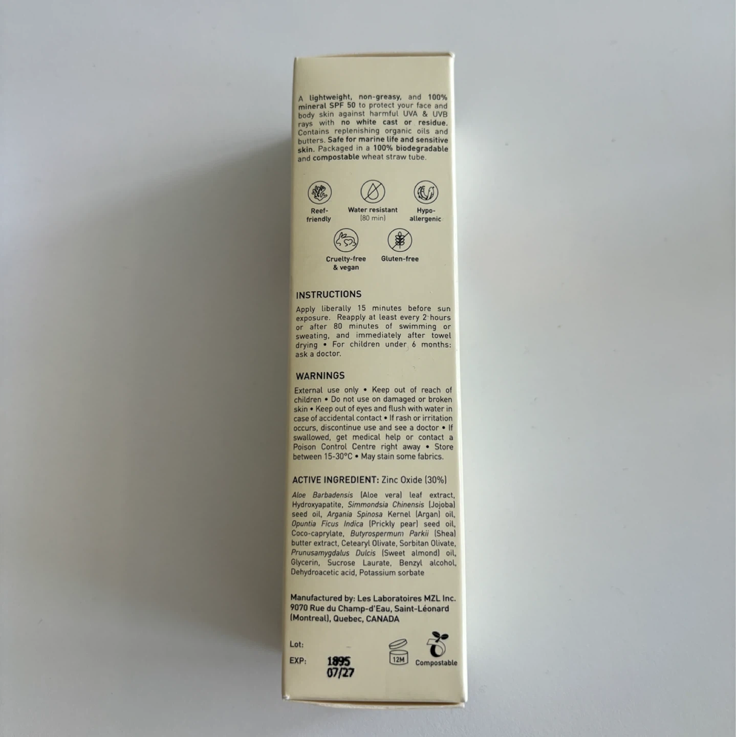 Tanit SPF 50 Moisturizing Mineral Sunscreen - 90ml - photo 2