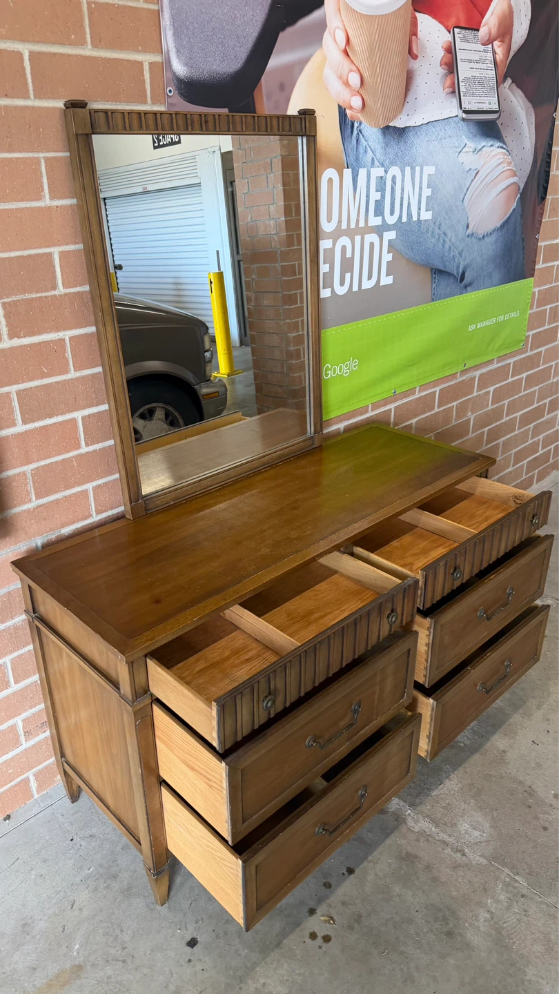 MCM Drexel Dresser with Mirror - photo 3