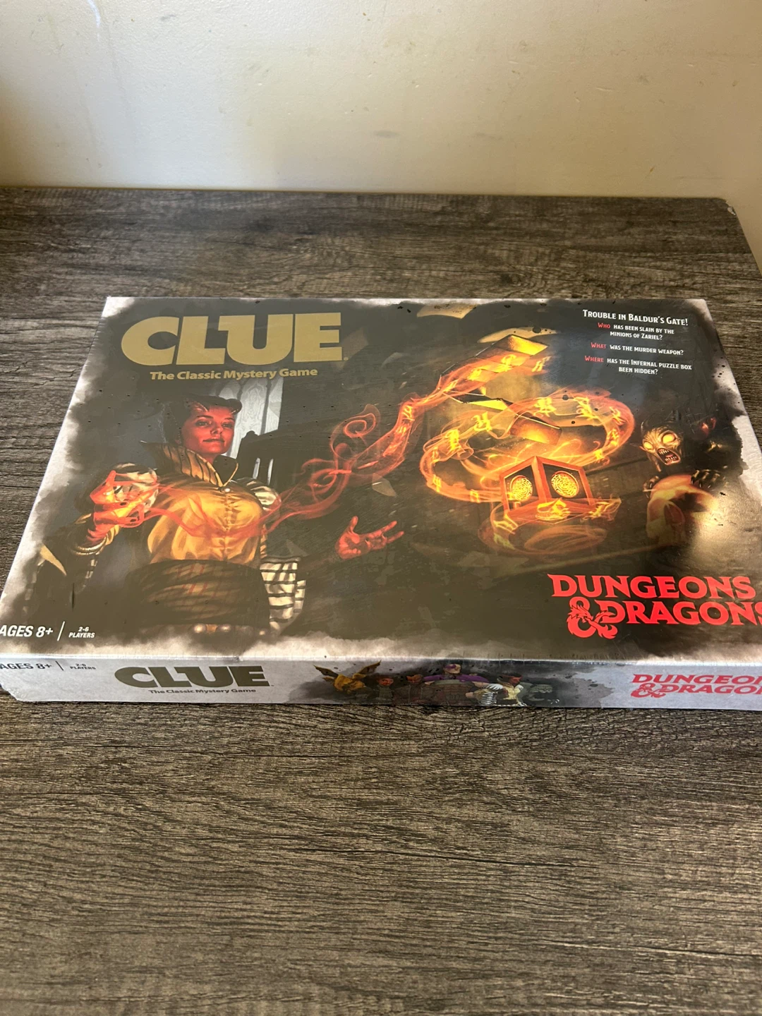 Clue Dungeons & Dragons The Classic Mystery Game Board Game
