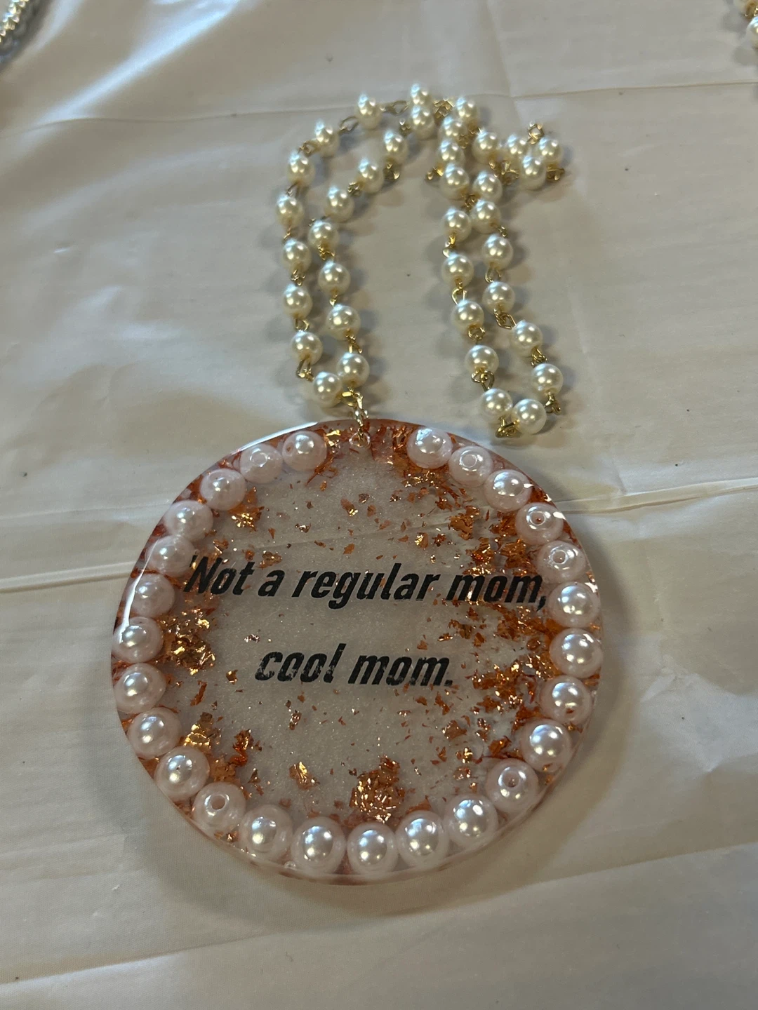 Resin Pendant Car Hanging - Not a regular mom, cool mom