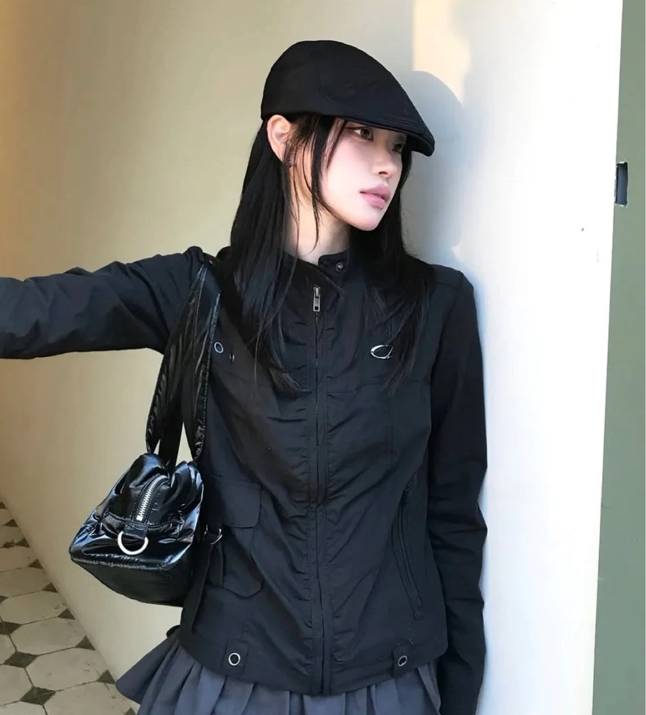 Korean Style- Black Jacket