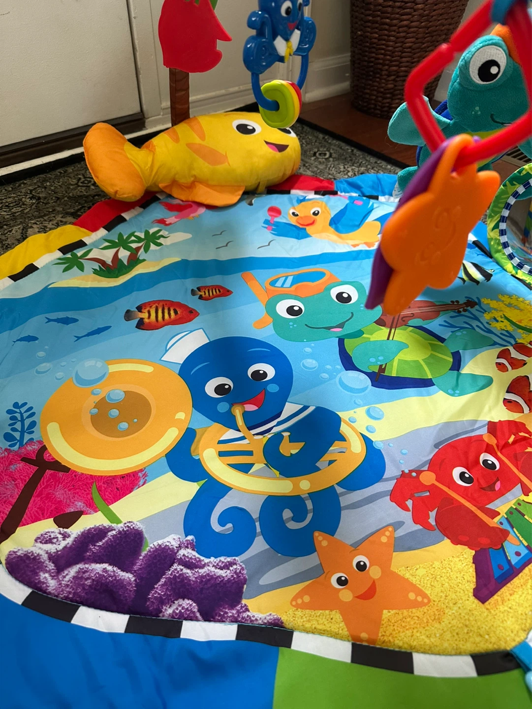 Baby Play Mat with Overhead Arch Toys - photo 2