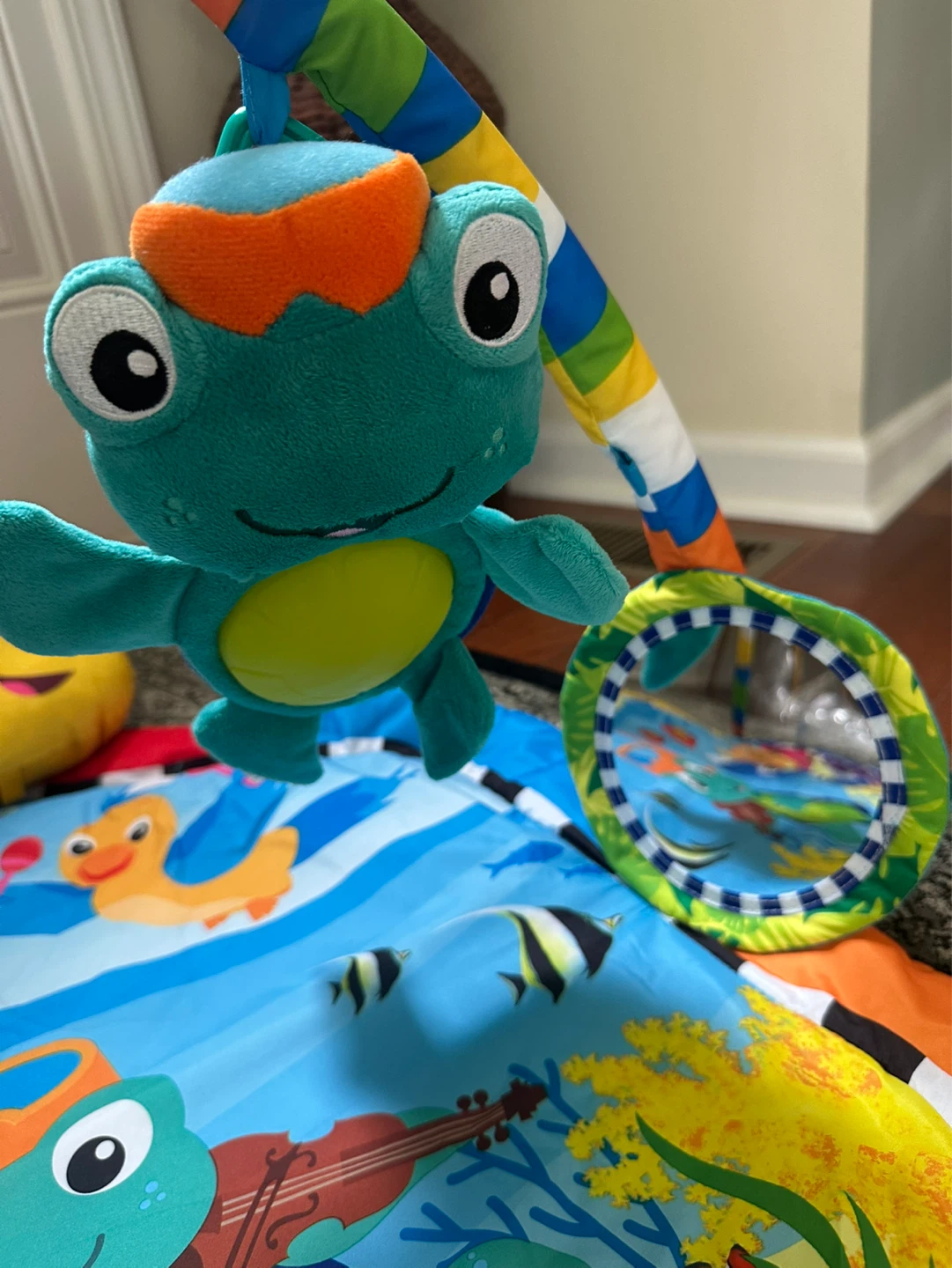 Baby Play Mat with Overhead Arch Toys - photo 5
