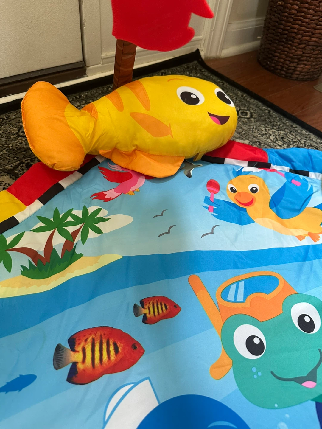 Baby Play Mat with Overhead Arch Toys - photo 3