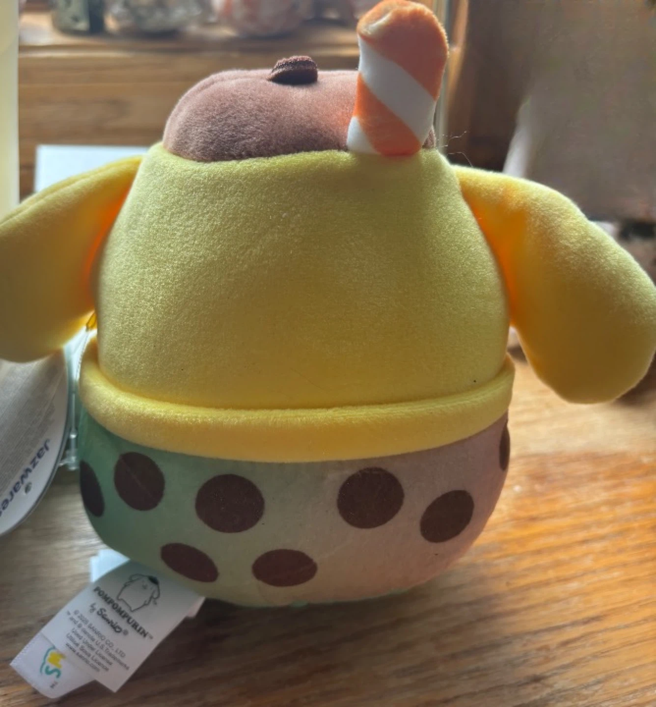 Squishmallows Pompompurin Boba Plush - photo 3