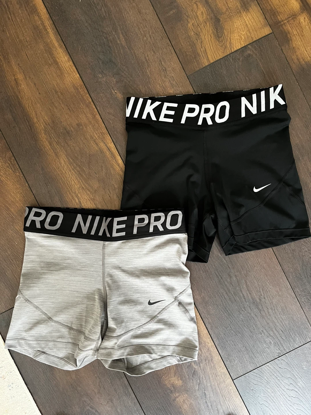 Nike Pro Compression Shorts - Womens Medium (2 Pairs)