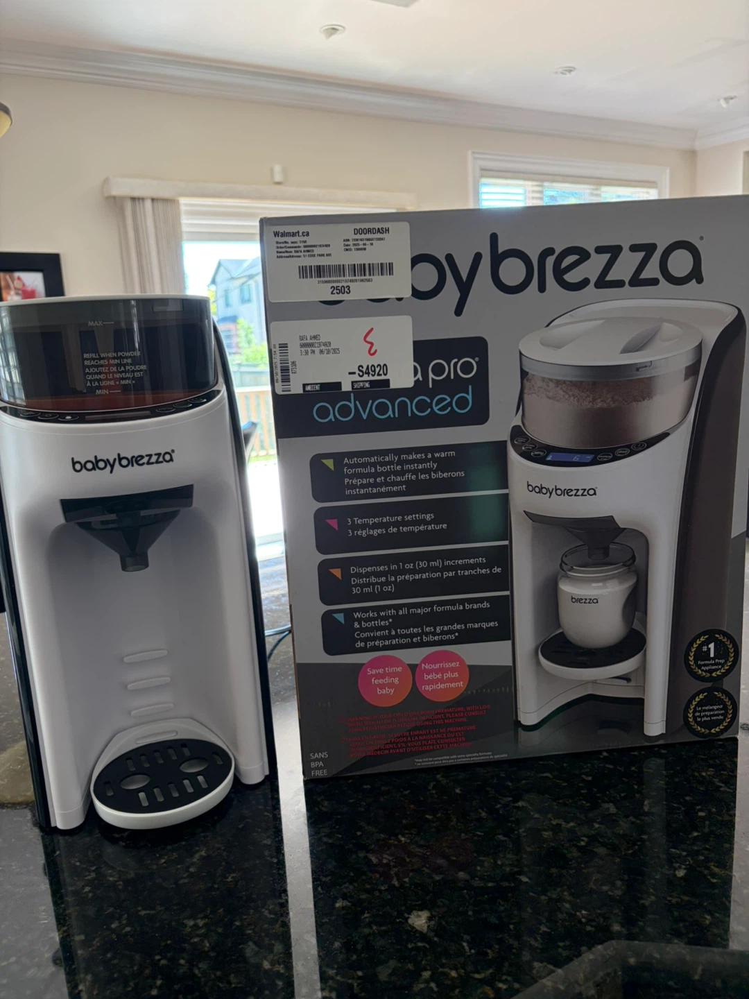 Baby Brezza -Formula Pro Advanced