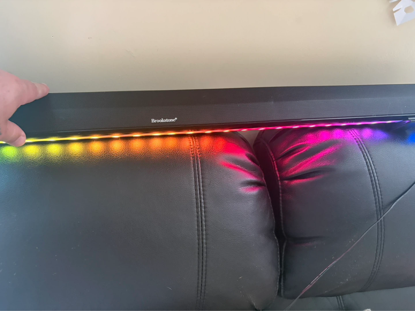 Brookstone Soundbar with RGB Lighting - photo 3