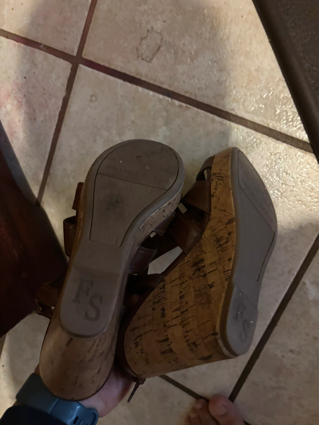 Women sandal 6-6.5 size like new - photo 4
