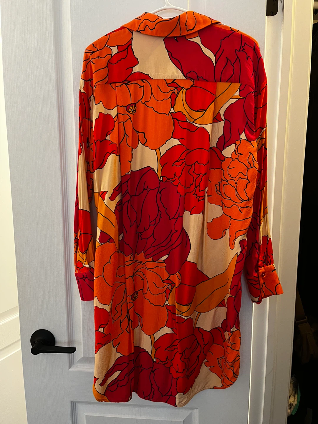 Simons/Sisley floral shirt dress (size 6) - photo 2