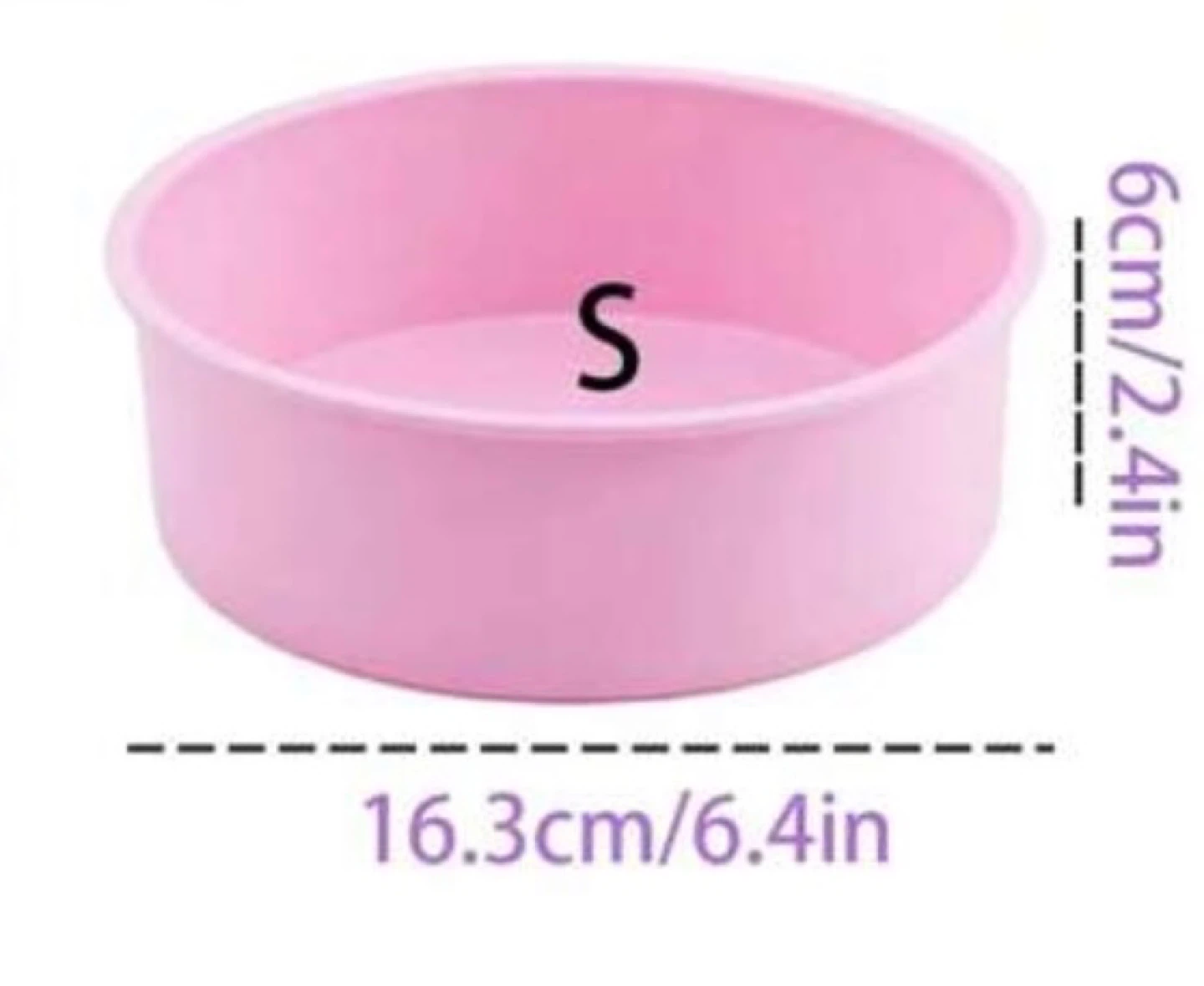 🎂 Round Silicone Cake Molds Set (6" Large / 4" Mini 4-Pack) - photo 4