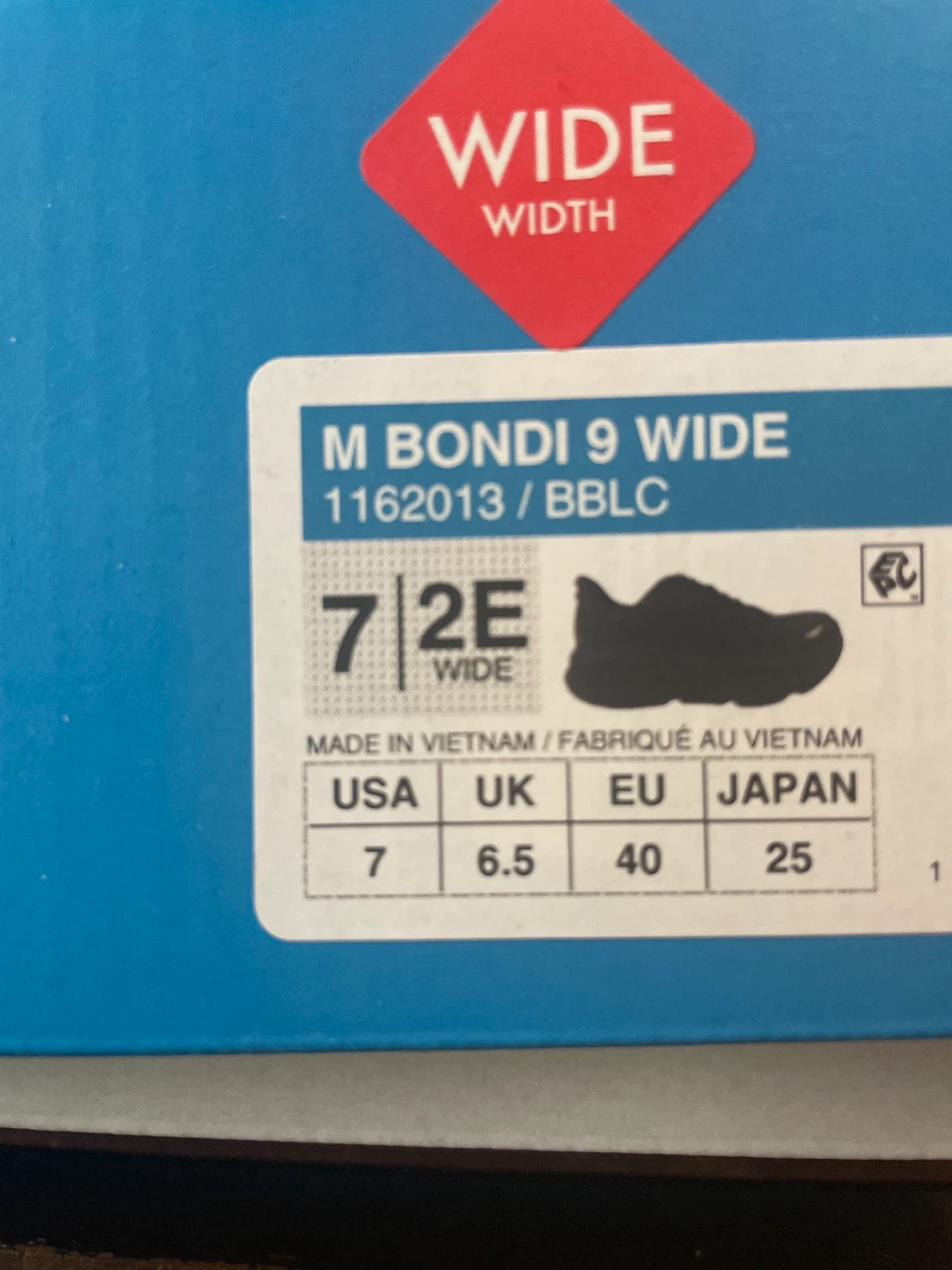 Hoka Bondi 9 Running Shoes (size 7 wide) - photo 4