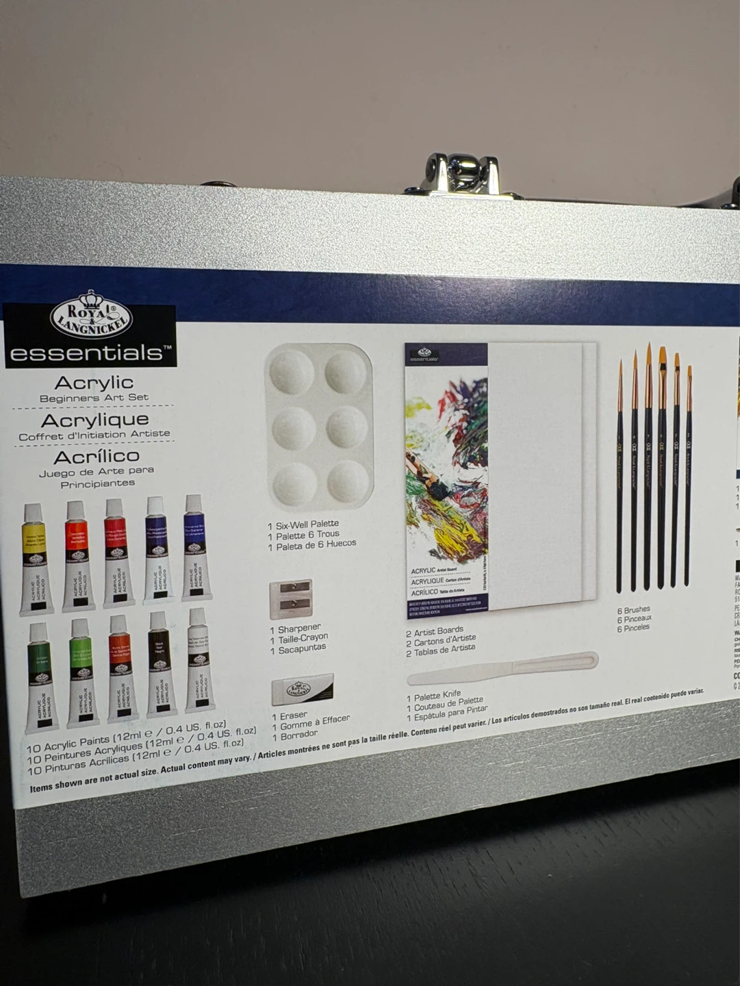 Royal Langnickel Essentials Acrylic Beginners Art Set - photo 4