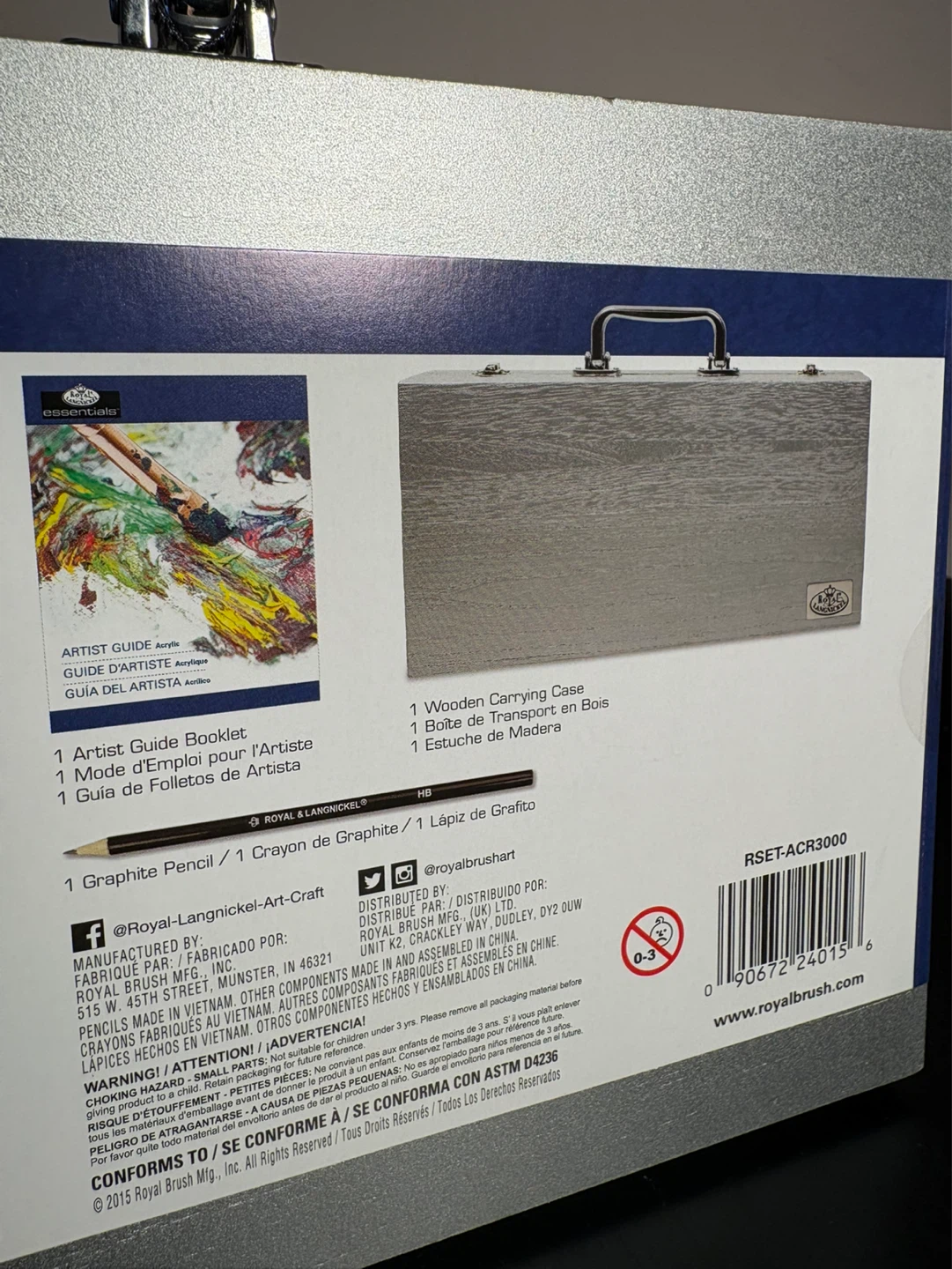 Royal Langnickel Essentials Acrylic Beginners Art Set - photo 5