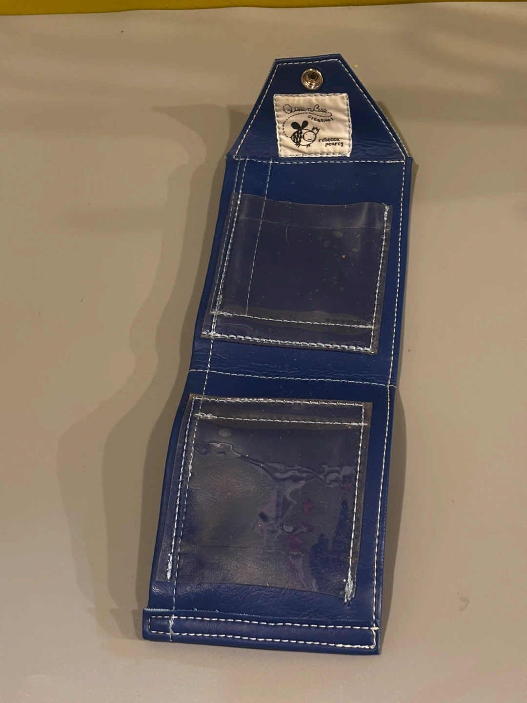 Queen Bee Creations Rebecca Pearcy Blue Card Holder - photo 3